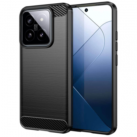 Husa Xiaomi 14 - Husa Techsuit carbon silicone Xiaomi Redmi 14
