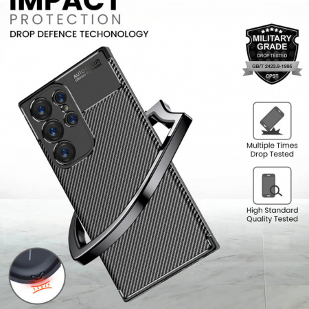 Husa Techsuit carbonfiber Samsung Galaxy S24 Ultra [1]