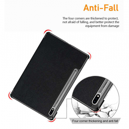 Husa Techsuit Foldpro Samsung Galaxy Tab S8 Ultra / S9 Ultra / S10 Ultra 14.6 inch X900 / X906 / X910 / X916B / X920 / X926B negru [1]