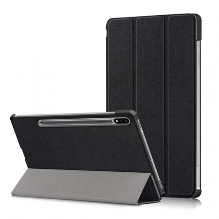 Husa Samsung Galaxy Tab S8 Ultra / S9 Ultra / S10 Ultra 14.6 inch X900 / X906 / X910 / X916B / X920 / X926B - Husa Techsuit Foldpro Samsung Galaxy Tab S8 Ultra / S9 Ultra / S10 Ultra 14.6 inch X900 / X906 / X910 / X916B / X920 / X926B negru