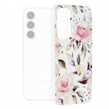 Husa Samsung A35 5G - Husa Techsuit Samsung Galaxy A35 5G Chloe alb