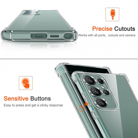 Husa Techsuit shockproof Samsung Galaxy S24 Ultra transparent [2]