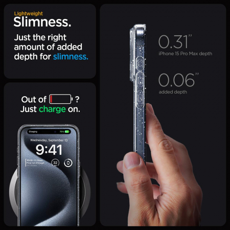 Husa Techsuit SparkleSkin Clear XIaomi Redmi Note 14 4G [1]