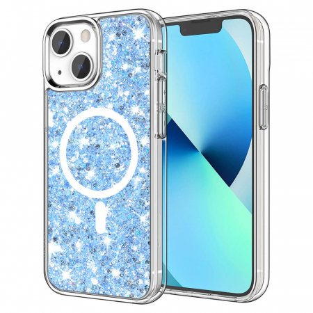 Huse Iphone - Husa Iphone 13 / 14 Techsuit Sparkly Glitter magsafe