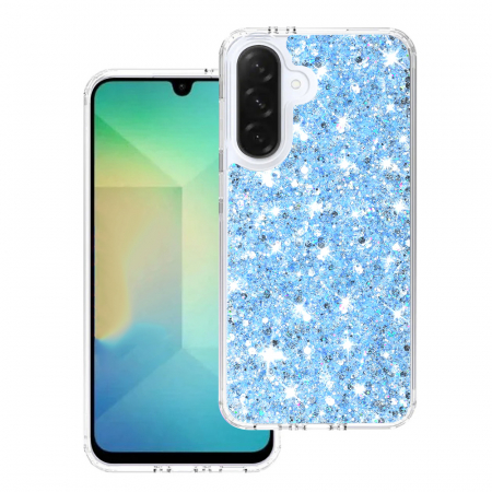 Husa Samsung A26 5G - Husa Techsuit Sparkly Glitter Samsung Galaxy A26 5G albastru