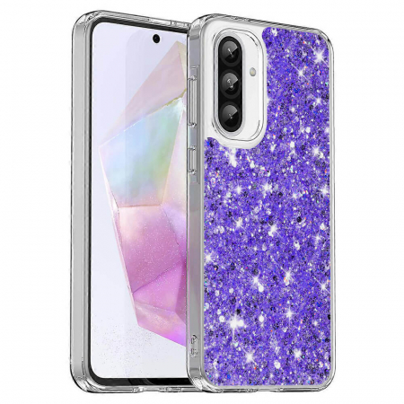 Husa Samsung A36 5G / A56 G - Husa Samsung Galaxy A36 / A56 5G Techsuit Sparkly Glitter roz