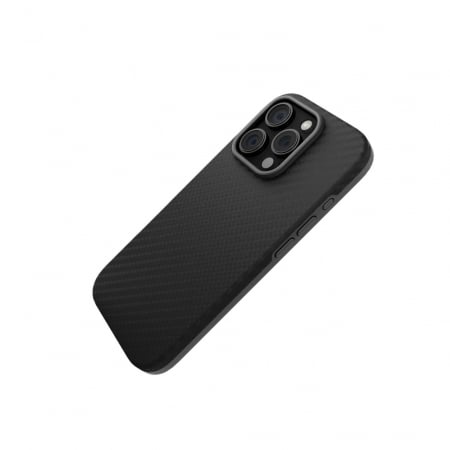 Husa iPhone 16 Pro Max Vetter MagSafe Clip-On Aramida Hybrid Compatible slim series [3]