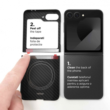 Husa Vetter Aramida Samsung Galaxy Z Flip 6 magsafe [2]