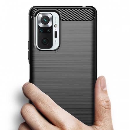 Husa Xiaomi Redmi Note 10 Pro / Note 10 Pro Max Techsuit Carbon [1]