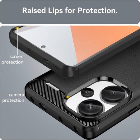 Husa Xiaomi Redmi Note 13 Pro Plus 5G Techsuit carbon [2]