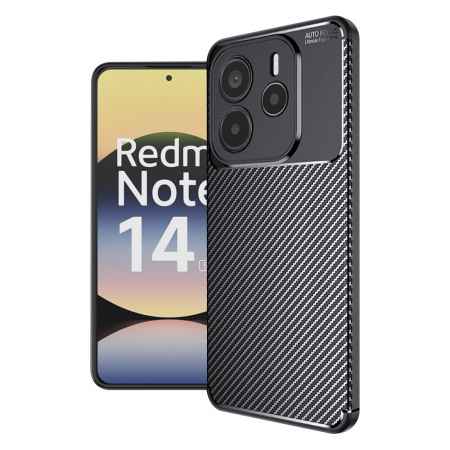 Huse Xiaomi Redmi Note - Husa Carbonfibre Techsuit Xiaomi Redmi Note 14 5G