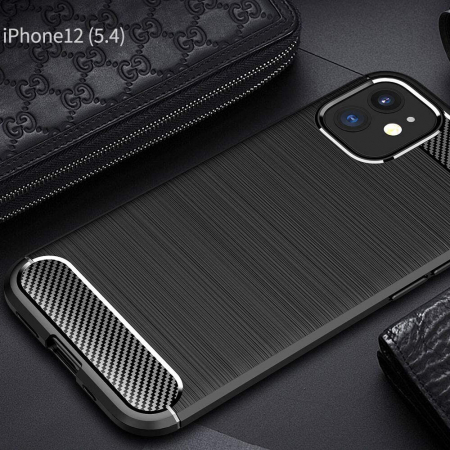 Husa Iphone 12 mini Techsuit carbon [1]
