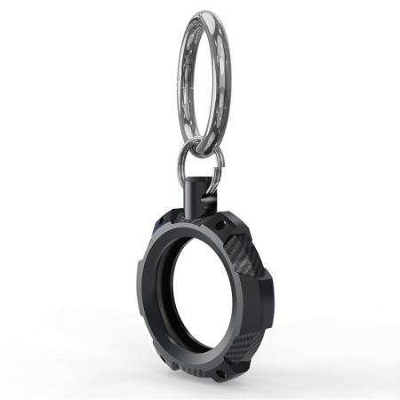 Husa Techsuit Apple AirTag Rugged Armor negru [0]