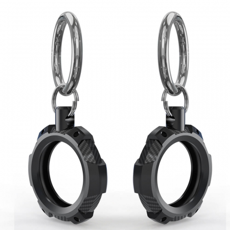 Husa Techsuit Apple AirTag Rugged Armor negru [1]