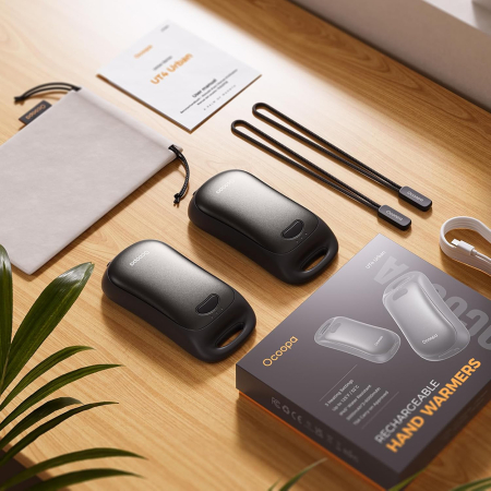 Incalzitoare de maini Ocoopa UT4 Urban (UT3061-BK) - USB-C, IP45, Adjustable Heat, Magnetic, [6]