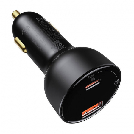 Incarcator auto Baseus Supreme Digital Display 100w USB, USB-C [2]