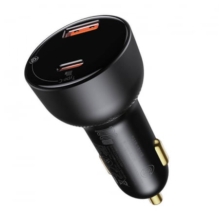 Incarcator auto Baseus Supreme Digital Display 100w USB, USB-C [1]