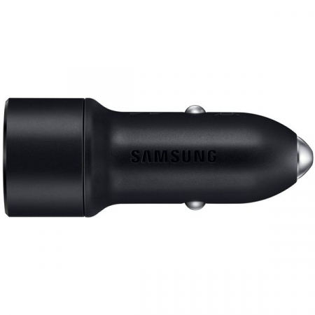 Incarcator Auto Dual Port USB Samsung Fast Car Charger 2 x USB EP-L1100NBEGWW 2 A [1]