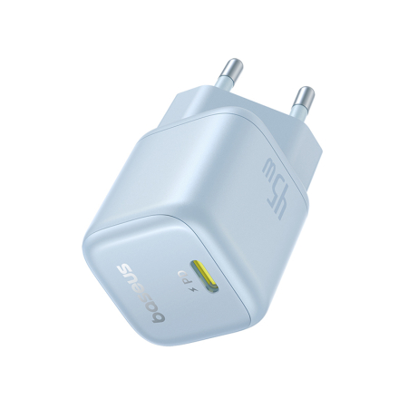 Incarcator Baseus - Wall Charger PicoGo (P10176800313-00) - GaN, Fast Charging, 45W, USB-C - Galaxy Blue [2]