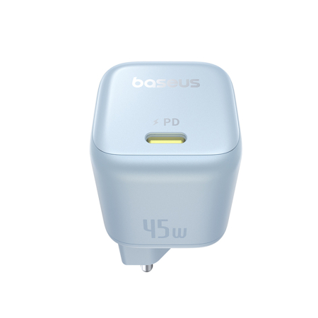 Incarcator Baseus - Wall Charger PicoGo (P10176800313-00) - GaN, Fast Charging, 45W, USB-C - Galaxy Blue [3]