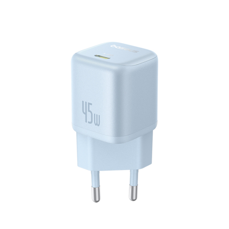 Incarcator Baseus - Wall Charger PicoGo (P10176800313-00) - GaN, Fast Charging, 45W, USB-C - Galaxy Blue [1]