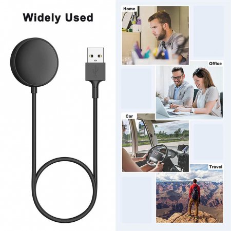 Incarcator ceas Techsuit TSC11 Galaxy Watch 3 / 4 / 4 Classic / 5 / 5 Pro / 6/ 6 Classic, Active 1 / 2 [5]