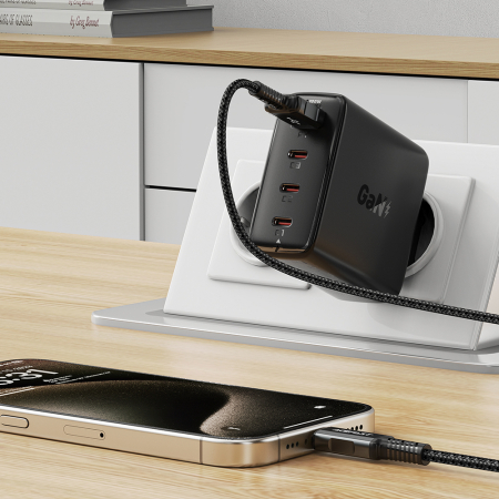 Incarcator priza Acefast -(A94) - Multiport 3x USB-C, USB-A, GaN2 Technology, PD100W - Black [6]
