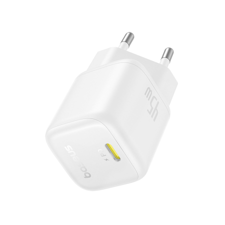 Incarcator priza Baseus PicoGo P10176800213-00 - GaN, Fast Charging, 45W, USB-C - Moon White [2]