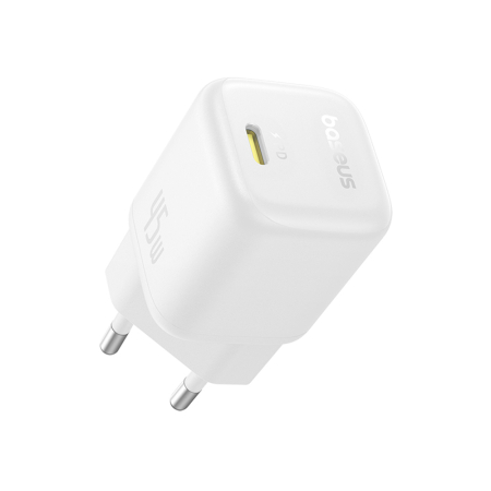 Incarcator priza Baseus PicoGo P10176800213-00 - GaN, Fast Charging, 45W, USB-C - Moon White [1]