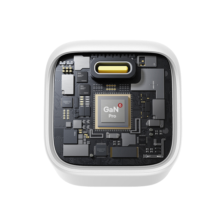 Incarcator priza Baseus PicoGo P10176800213-00 - GaN, Fast Charging, 45W, USB-C - Moon White [4]