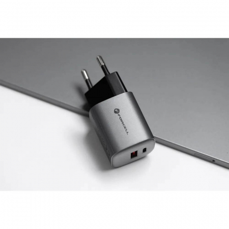 Incarcator retea Forcell F-energy GaN VT-31 usb / type c 33w [1]