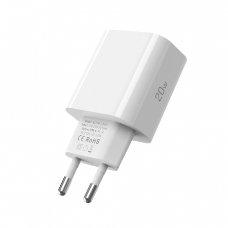 Incarcator retea Tech-Protect NC20W alb [2]
