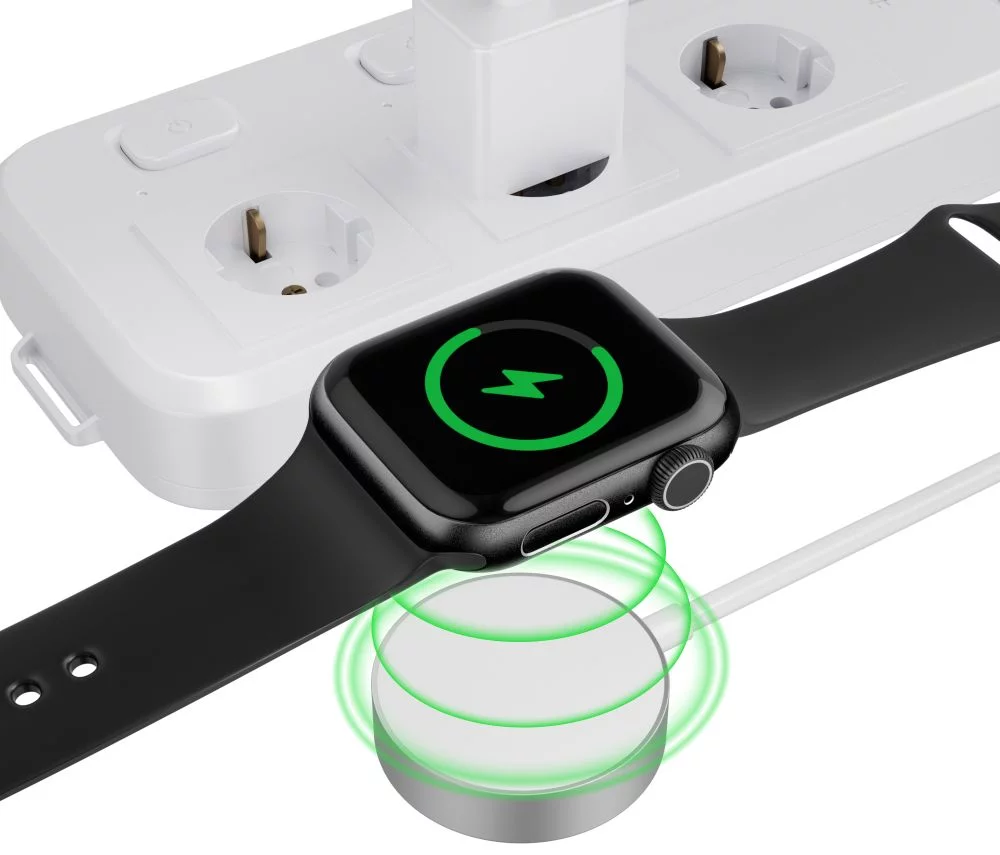 Incarcator Tech-Protect Apple Watch Usb 1.2m alb [1]