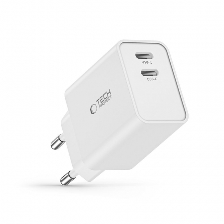 Incarcator Tech-Protect C35w alb [2]