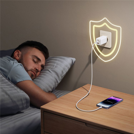 Incarcator Usams GAN 65w US-CC180 2xtype c +usb [4]