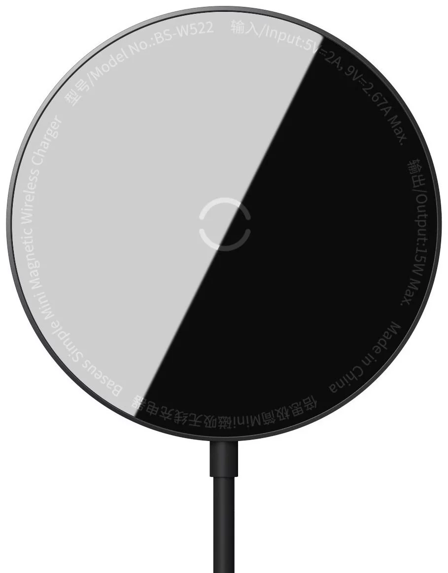 Incarcator wireless Baseus Simple Mini magnetic 15W [5]