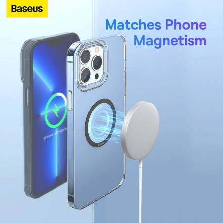 Inele magsafe Baseus Halo 2 buc negru [3]