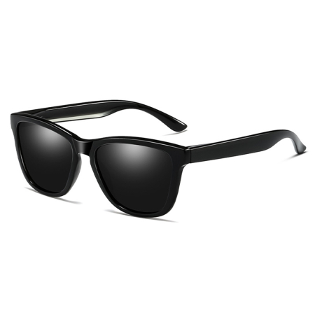 Techsuit - Sunglasses Polarized (0717) - for Men, with UV Protection - Black - Ochelari de soare Techsuit - Sunglasses Polarized (0717) - for Men, with UV Protection - Black