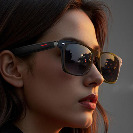 Ochelari muzicali Yesido - Smart Music Glasses (IO35) - Bluetooth 5.0, 2x 85mAh, IP54 Waterproof - Black [2]