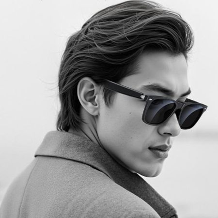 Ochelari muzicali Yesido - Smart Music Glasses (IO35) - Bluetooth 5.0, 2x 85mAh, IP54 Waterproof - Black [5]