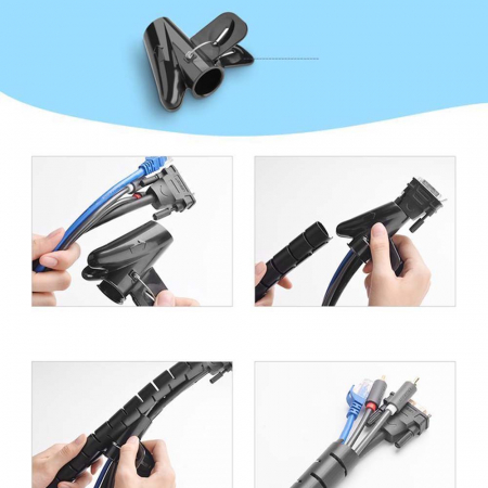 Organizator cablu Ugreen 1.5m [5]