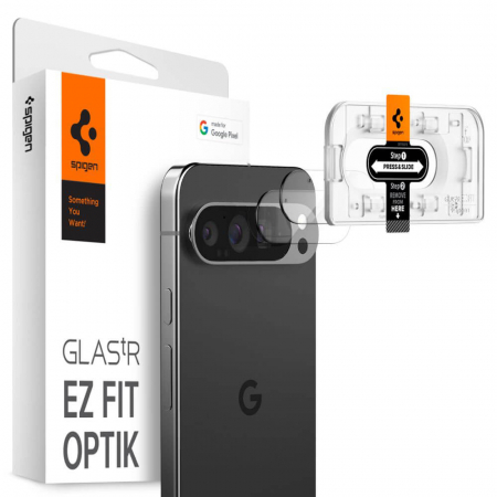 Pachet 2 x Folie camera Spigen Ez Fit Google Pixel 9 Pro XL [0]