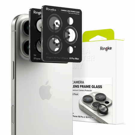 Pachet 2x Folie camera Ringke Iphone 16 Pro/16 Pro Max [2]