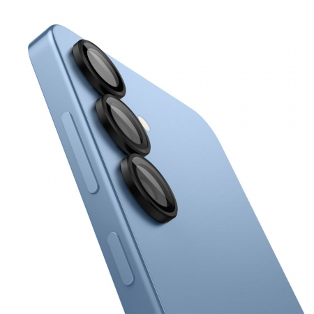Pachet 2x Folie sticla camera Spigen GLAS.tR EZ FIT Samsung Galaxy S25 [1]