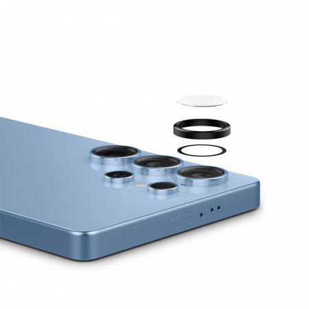 Pachet 2x Folie sticla camera Spigen GLAS.tR EZ FIT Samsung Galaxy S25 Ultra [5]