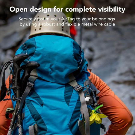 Pachet huse Airtag Tech-Protect Rough chain 2 buc [6]