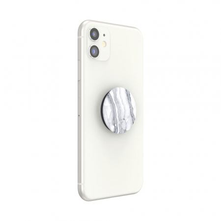 Popsockets suport stand adeziv universal White Granite [2]