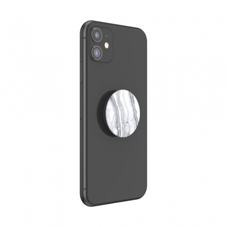 Popsockets suport stand adeziv universal White Granite [5]
