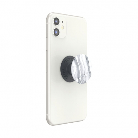 Popsockets suport stand adeziv universal White Granite [3]