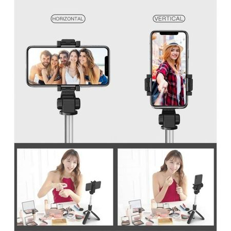 Selfie stick Tech-Protect wireless cu trepied L01S [11]